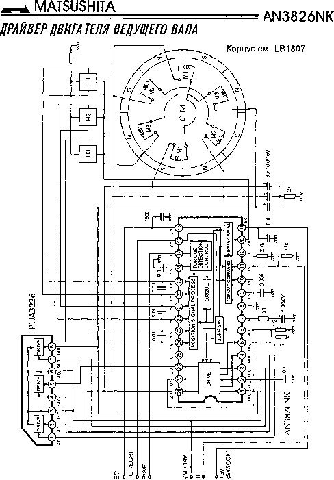 Lb1807 схема включения