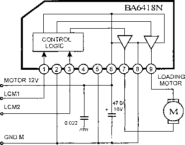 Ba6418n схема включения