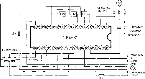 Lb1807 схема включения