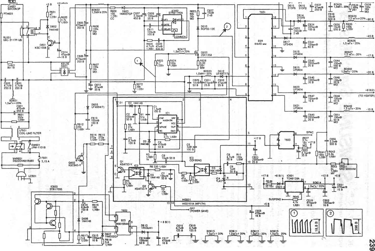 Samsung syncmaster 151s схема