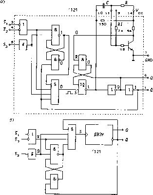 Sn74121n схема включения